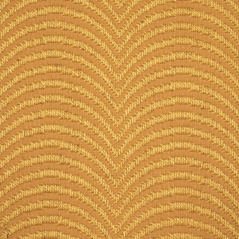 Schumacher 79964 Hurdles Performance Saffron fabric swatch