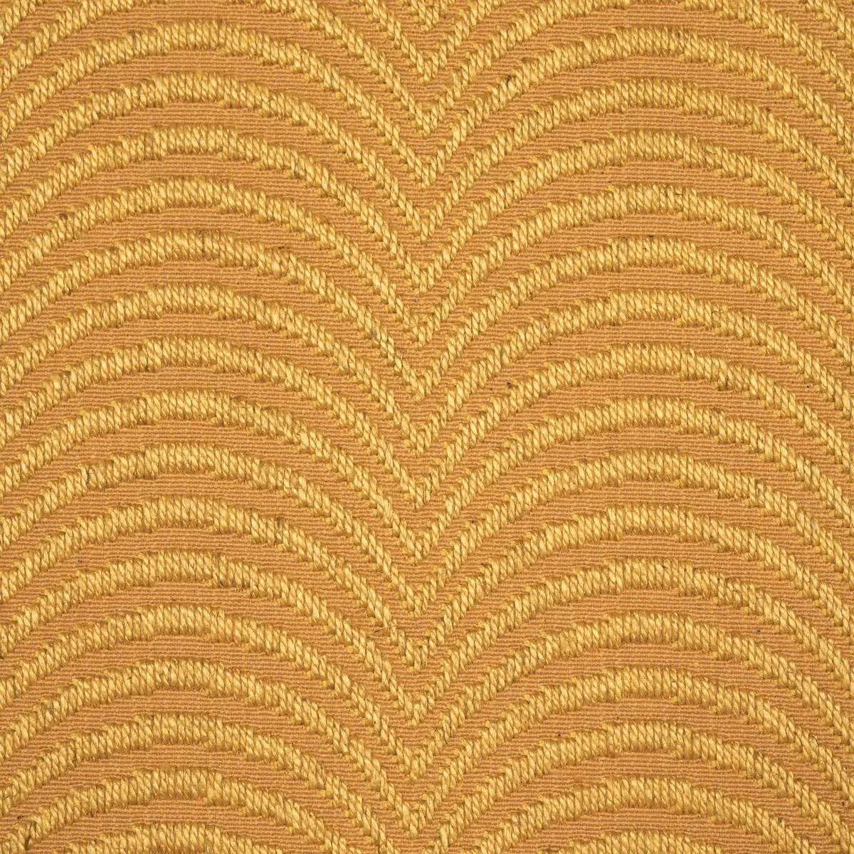 Schumacher 79964 Hurdles Performance Saffron fabric swatch
