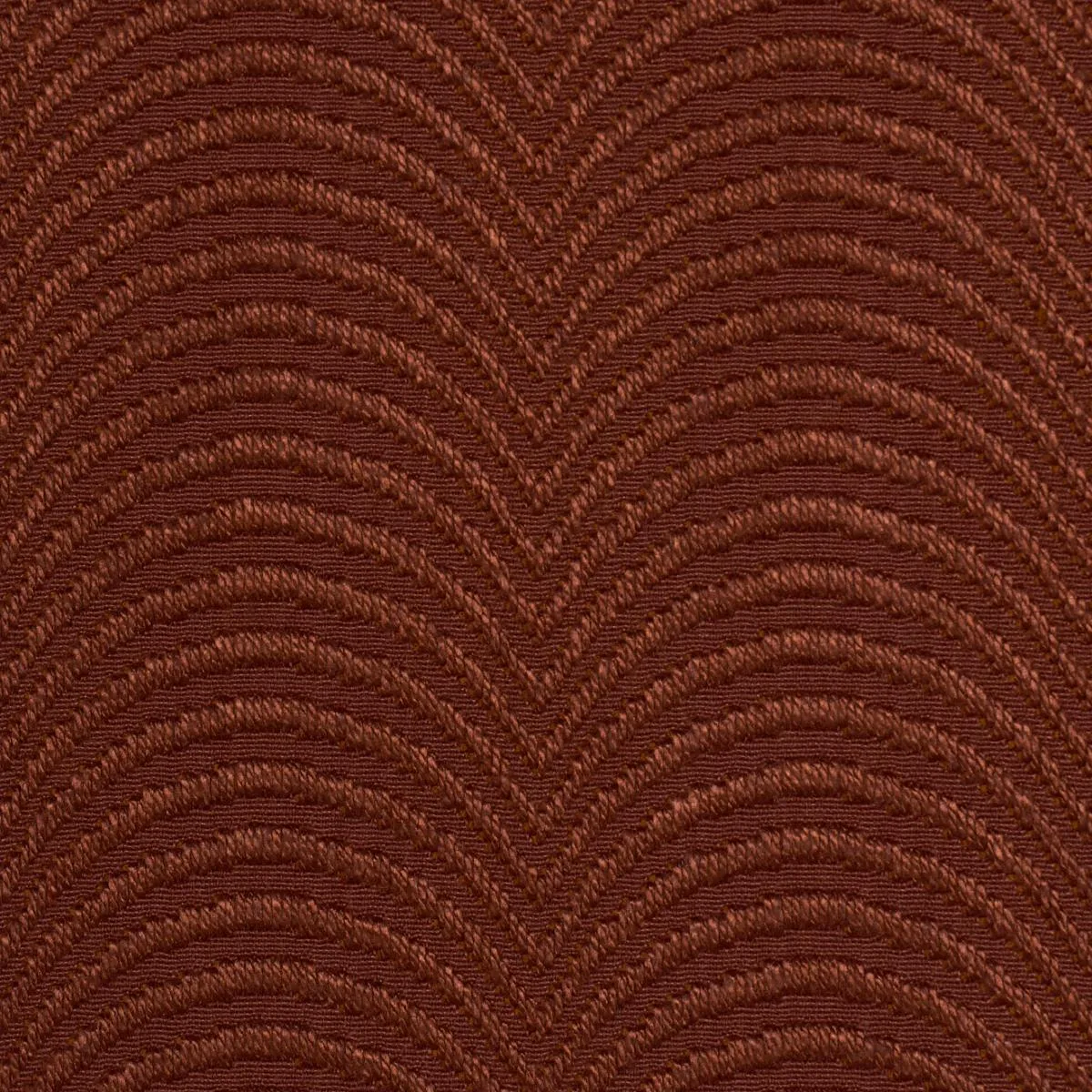 Schumacher 79966 Hurdles Performance Terracotta fabric swatch