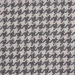 Schumacher 66782 Huston Wool Houndstooth Oxford Grey fabric swatch