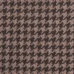 Schumacher 66780 Huston Wool Houndstooth Sable fabric swatch