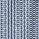 Schumacher 69872 Huxley Tile Blue fabric swatch