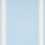 Schumacher 180730 Hyacinth Indoor/Outdoor China Blue fabric swatch