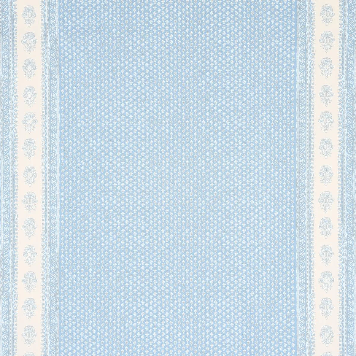 Schumacher 180730 Hyacinth Indoor/Outdoor China Blue fabric swatch