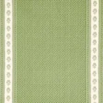 Schumacher 180731 Hyacinth Indoor/Outdoor Leaf Green fabric swatch