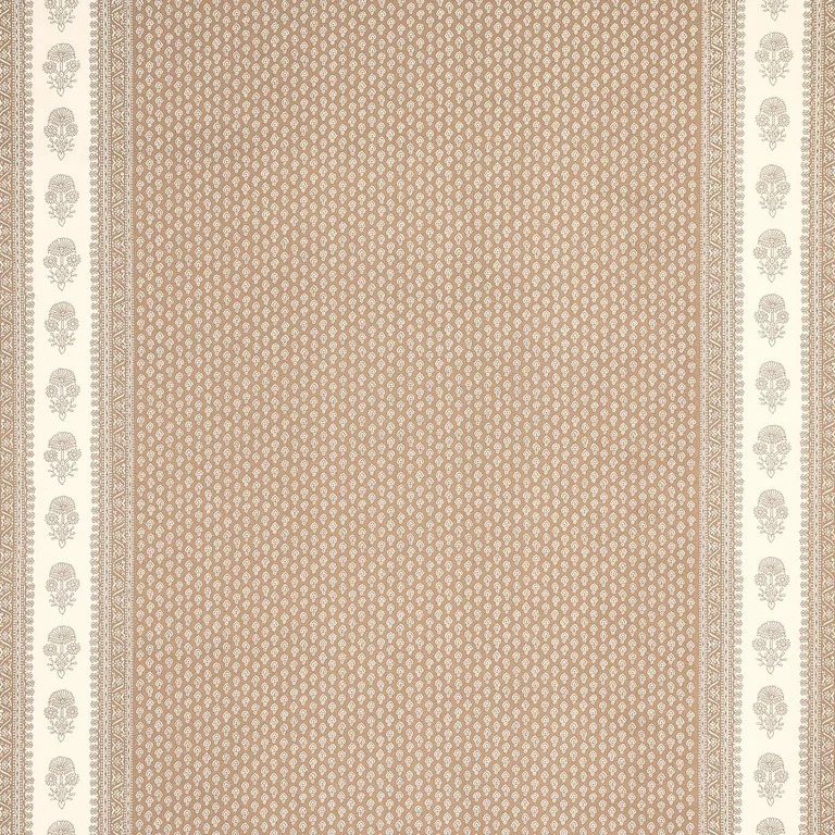 Schumacher 180732 Hyacinth Indoor/Outdoor Neutral fabric swatch
