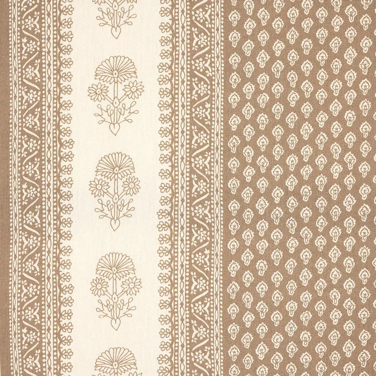 Schumacher 180732 Hyacinth Indoor/Outdoor Neutral fabric swatch