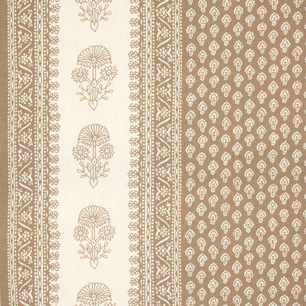 Schumacher 180732 Hyacinth Indoor/Outdoor Neutral fabric swatch