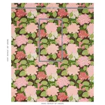 Schumacher 177582 Hydrangea Pink fabric swatch