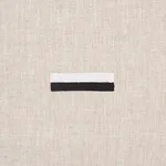Schumacher 177911 Icehouse Hand Block Print Black & White fabric swatch