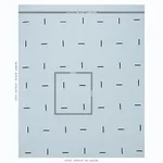 Schumacher 177912 Icehouse Hand Block Print Sky fabric swatch