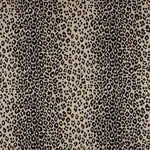 Schumacher 175725 Iconic Leopard Ebony/Natural fabric swatch