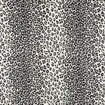 Schumacher 175722 Iconic Leopard Graphite fabric swatch