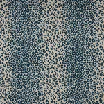 Schumacher 175724 Iconic Leopard Ink/Natural fabric swatch