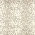 Schumacher 175721 Iconic Leopard Linen fabric swatch