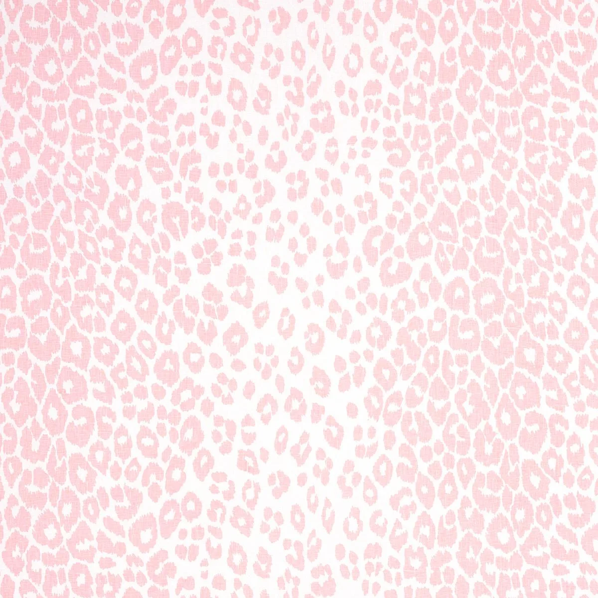 Schumacher 175727 Iconic Leopard Pink fabric swatch