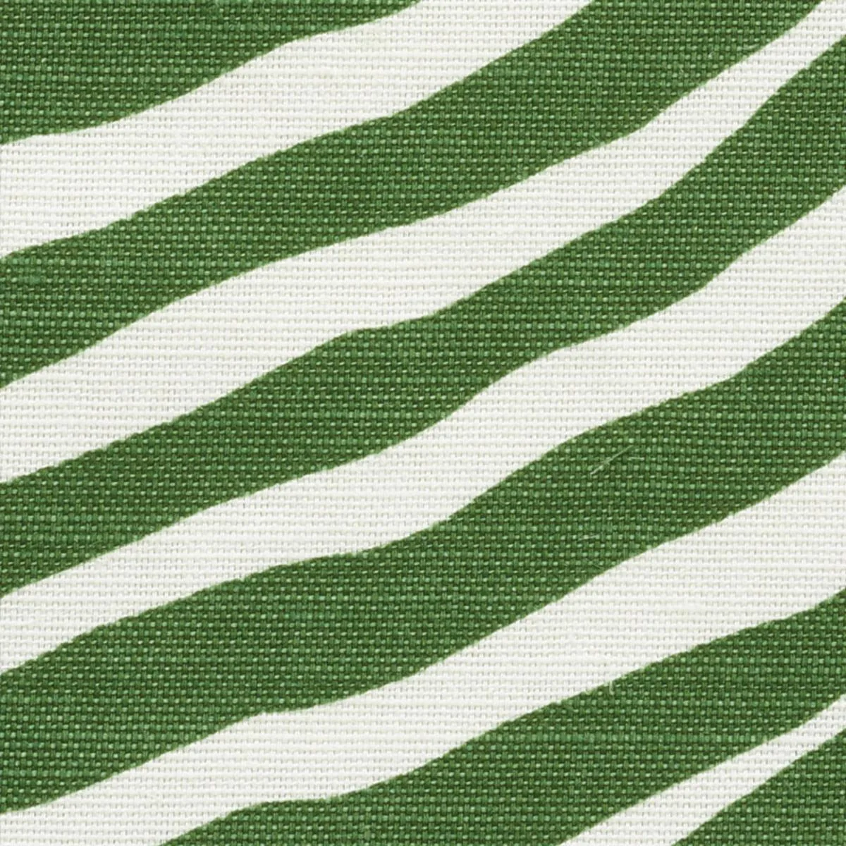 Schumacher 177441 Iconic Zebra Green fabric swatch