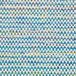 Schumacher 76192 Idora Peacock fabric swatch