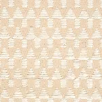 Schumacher 76191 Idora Sand fabric swatch