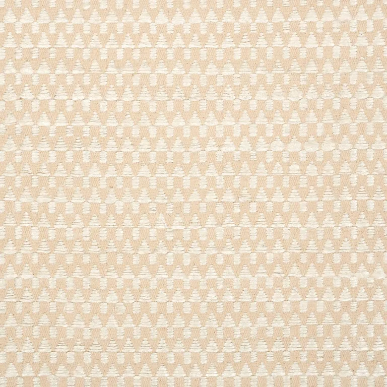 Schumacher 76191 Idora Sand fabric swatch