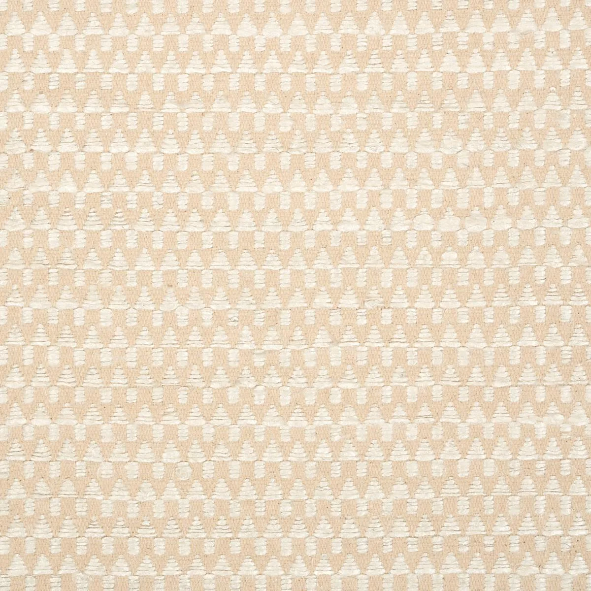 Schumacher 76191 Idora Sand fabric swatch