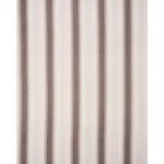 Schumacher 86712 Idris Stripe Brown fabric swatch