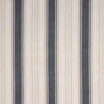 Schumacher 86711 Idris Stripe Indigo fabric swatch