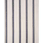 Schumacher 86711 Idris Stripe Indigo fabric swatch