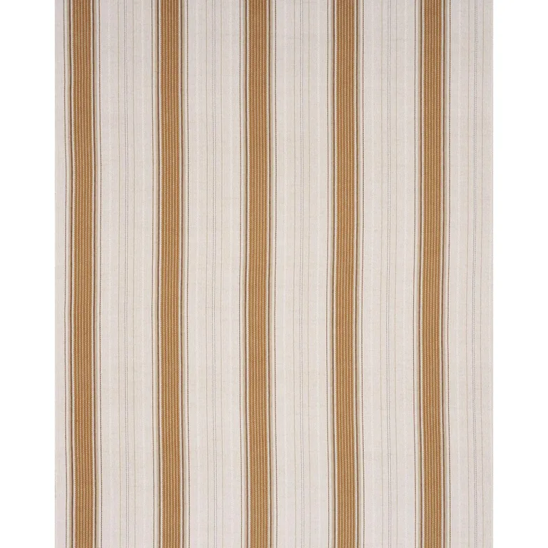 Schumacher 86710 Idris Stripe Ochre fabric swatch