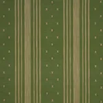 Schumacher 87251 Imara Stripe Green fabric swatch
