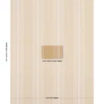 Schumacher 87252 Imara Stripe Ochre fabric swatch