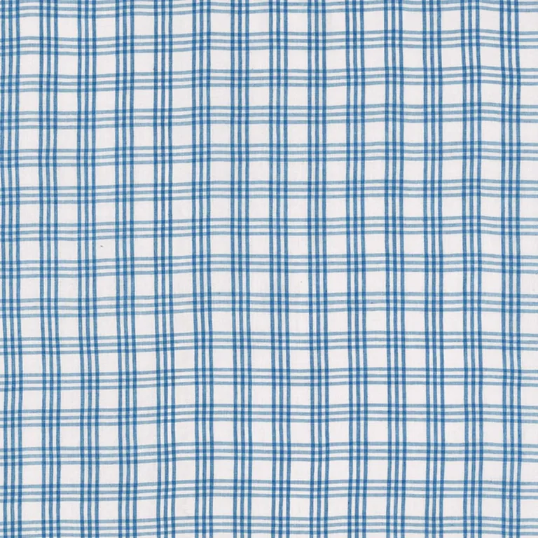 Schumacher 69153 Imogen Bleu fabric swatch
