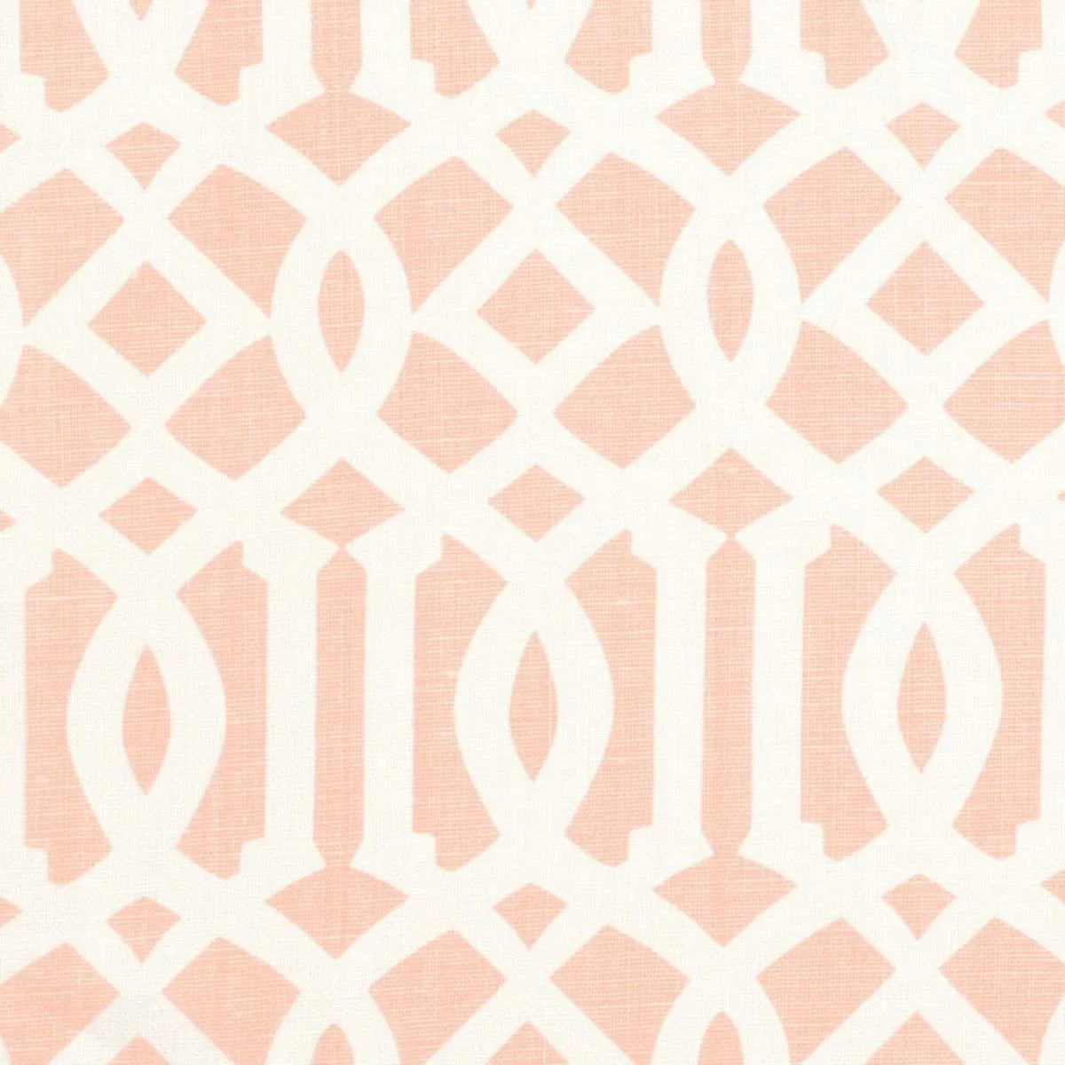 Schumacher 174416 Imperial Trellis Ii Blush fabric swatch