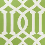Schumacher 73160 Imperial Trellis Indoor/Outdoor Leaf fabric swatch