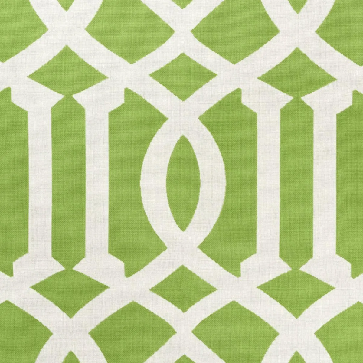 Schumacher 73160 Imperial Trellis Indoor/Outdoor Leaf fabric swatch