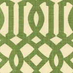 Schumacher 2643763 Imperial Trellis Treillage/Ivory fabric swatch