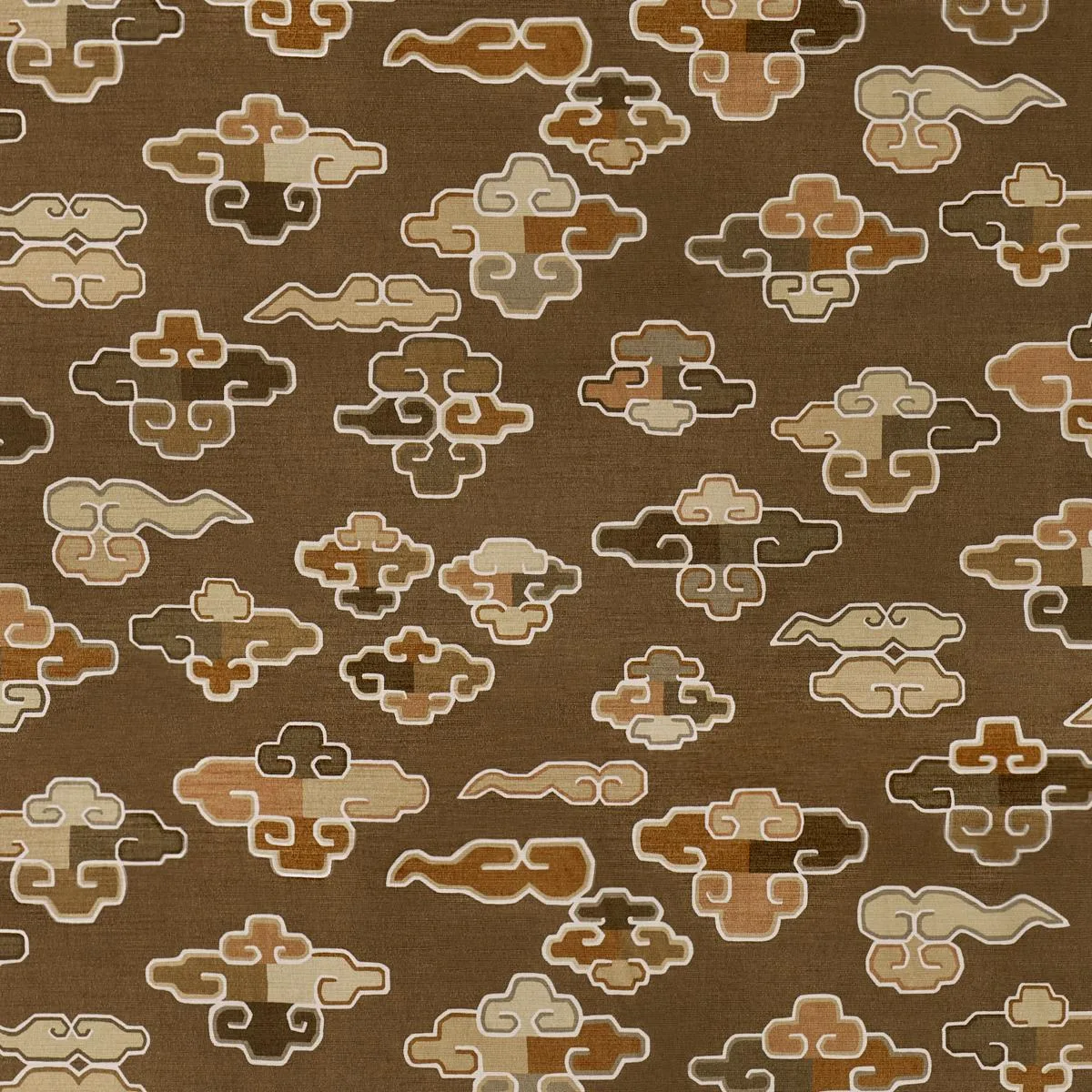 Schumacher 182801 In Dreams Velvet Sable fabric swatch