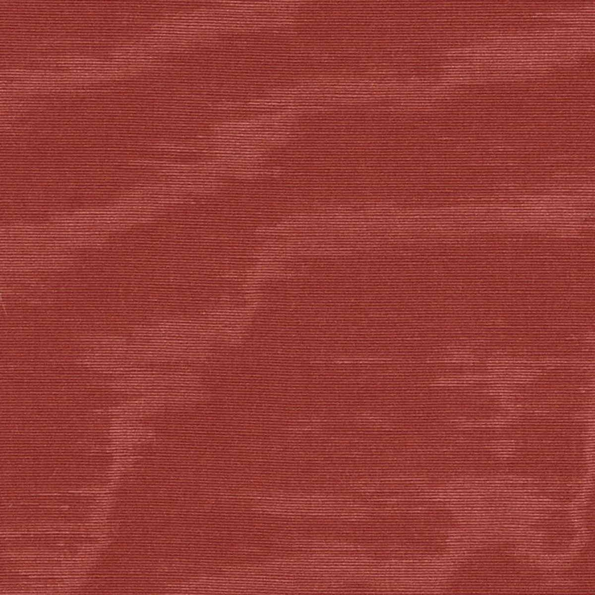 Schumacher 70417 Incomparable Moiré Cinnabar fabric swatch