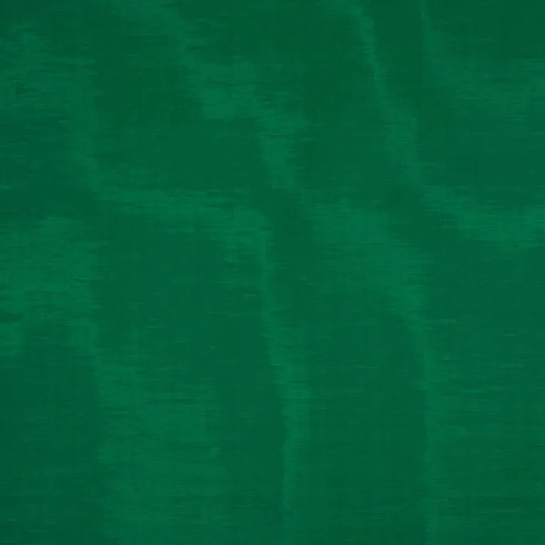 Schumacher 70450 Incomparable Moiré Emerald fabric swatch