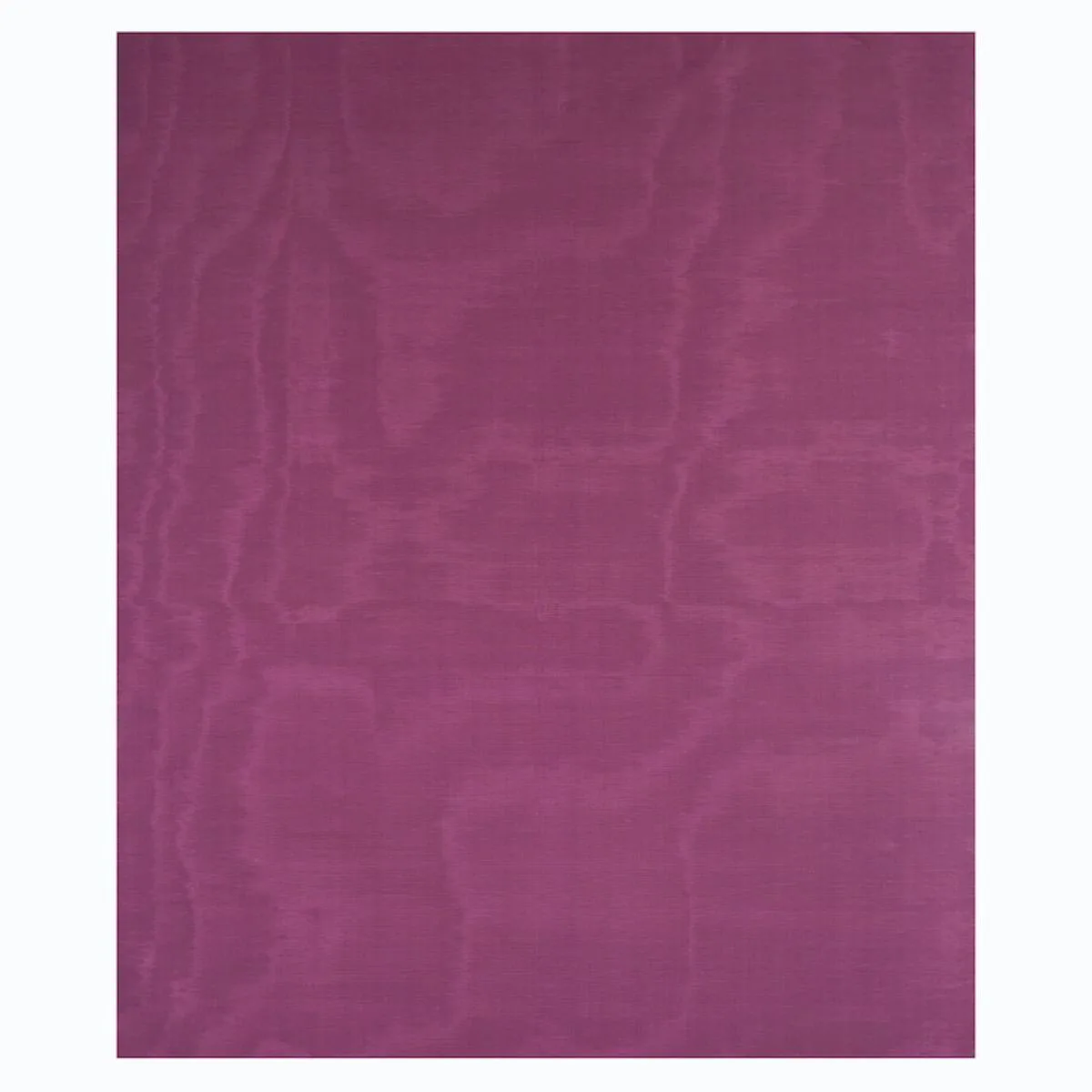 Schumacher 70451 Incomparable Moiré Plum fabric swatch