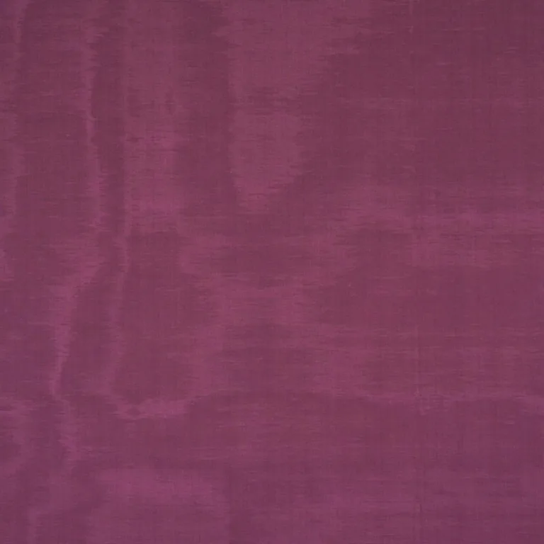 Schumacher 70451 Incomparable Moiré Plum fabric swatch