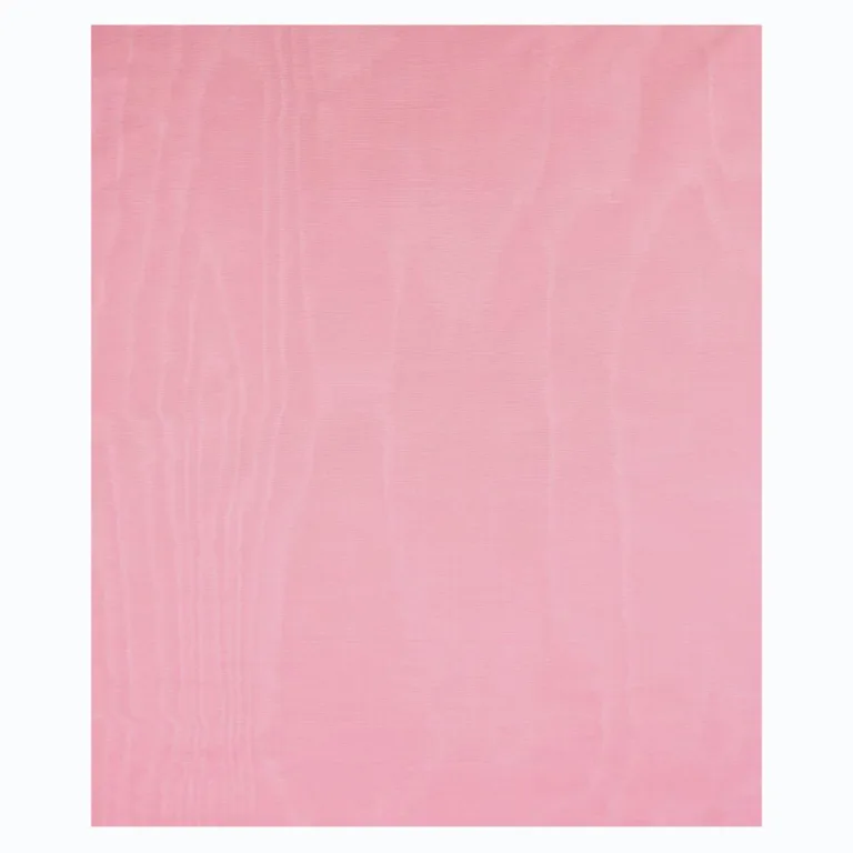 Schumacher 70452 Incomparable Moiré Rose fabric swatch