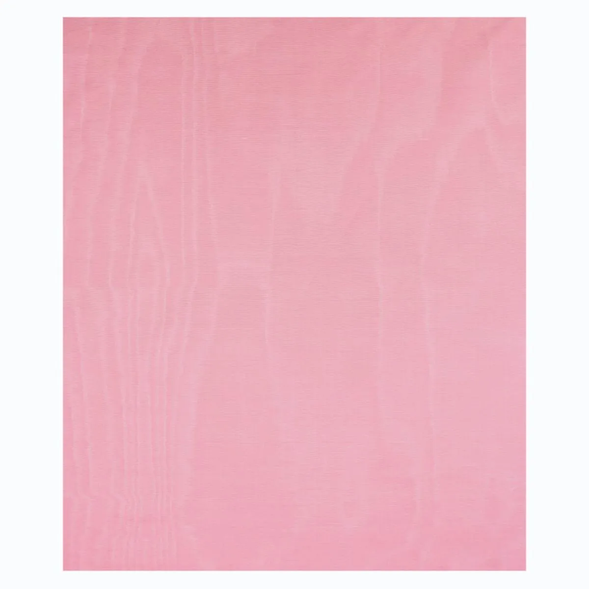 Schumacher 70452 Incomparable Moiré Rose fabric swatch