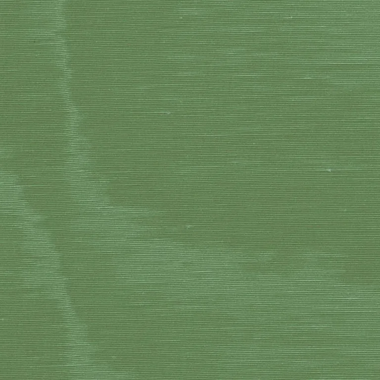 Schumacher 70410 Incomparable Moiré Vert fabric swatch