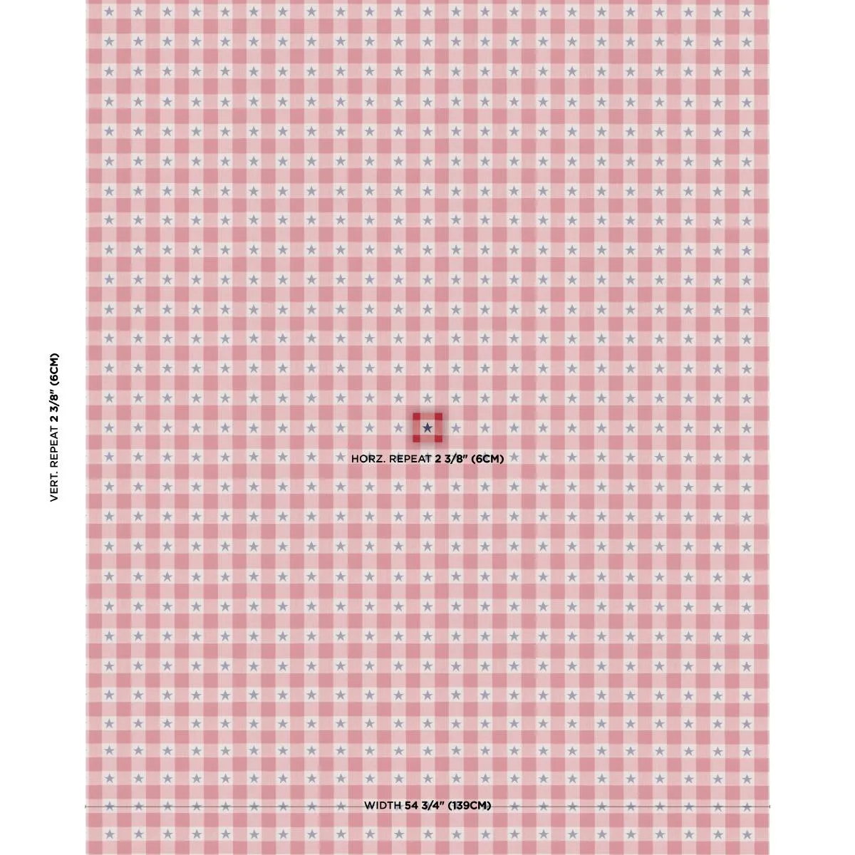 Schumacher 87570 Independence Plaid Americana fabric swatch