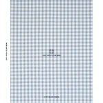 Schumacher 87571 Independence Plaid Blue fabric swatch