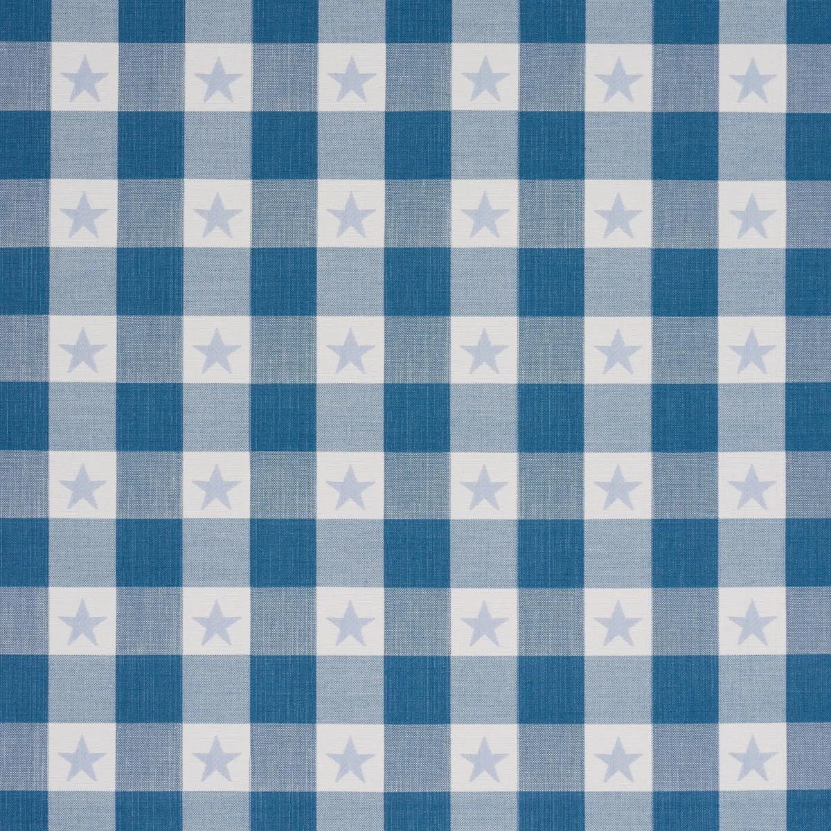 Schumacher 87571 Independence Plaid Blue fabric swatch