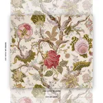 Schumacher 175782 Indian Arbre Spring fabric swatch