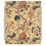Schumacher 175780 Indian Arbre Tea fabric swatch