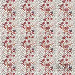 Schumacher RF306CR52 Indienne Red fabric swatch
